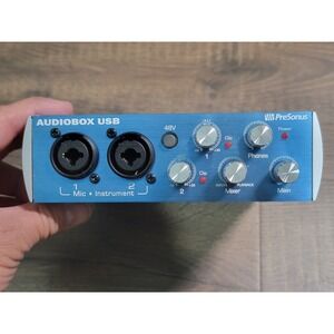 PreSonus AudioBox USB Audio Interface 2x2 MIDI Bundle with Vandesail XLR Cable